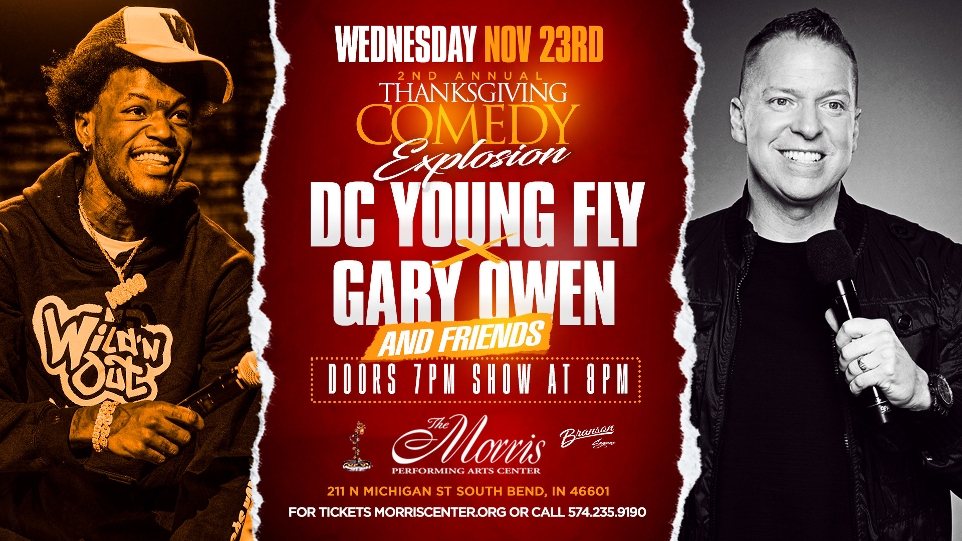 comedy tour dc young fly